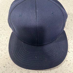 Blue Baseball cap. Plain no logo.